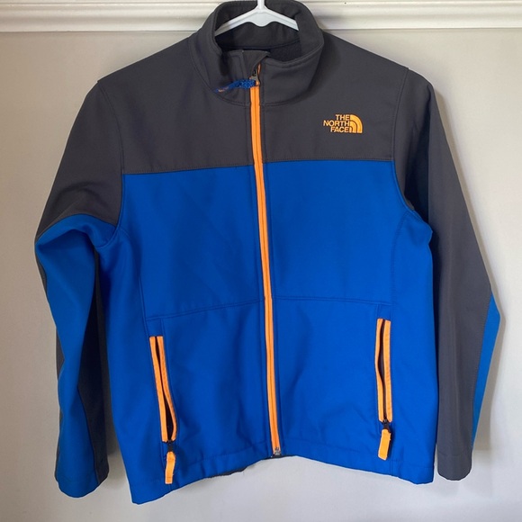 North Face Soft Shell Kids Jacket Size M - Picture 1 of 4
